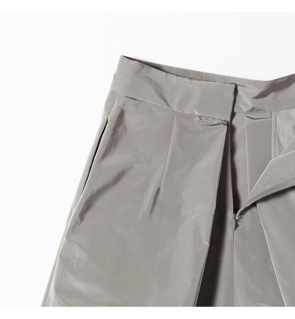 Demi-Luxe BEAMS 「シルバー タックスカート」|スカート|