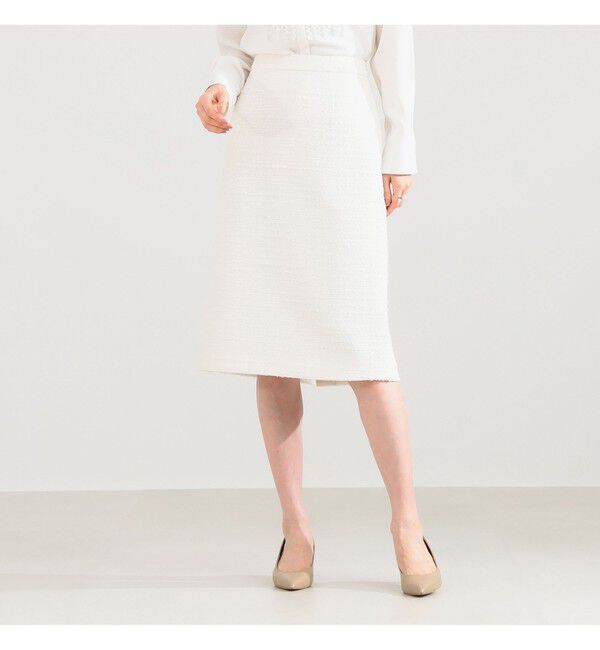 Demi-Luxe BEAMS 「ツイード セミタイト スカート＊」|スカート|