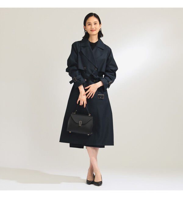 Demi-Luxe BEAMS 「ライト ツイル トレンチコート」|ダッフルコート|