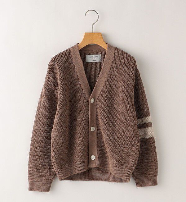 SHIPS KIDS「【SHIPS KIDS別注】ARCH&LINE:110～145cm / ギマ コットン カーディガン」|カーディガン|