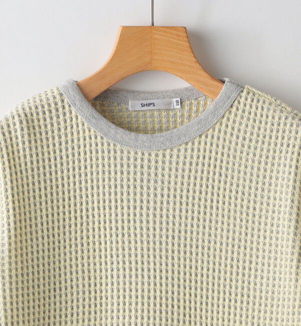 SHIPS KIDS「SHIPS KIDS:100～130cm / ポコポコ ワッフル ワンピース」|ワンピース|