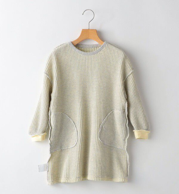 SHIPS KIDS「SHIPS KIDS:100～130cm / ポコポコ ワッフル ワンピース」|ワンピース|