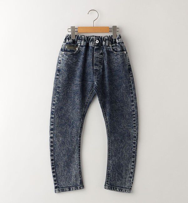 SHIPS KIDS「ARCH&LINE:110～145cm / デニム バナナ パンツ」|デニム|コバルトブルー