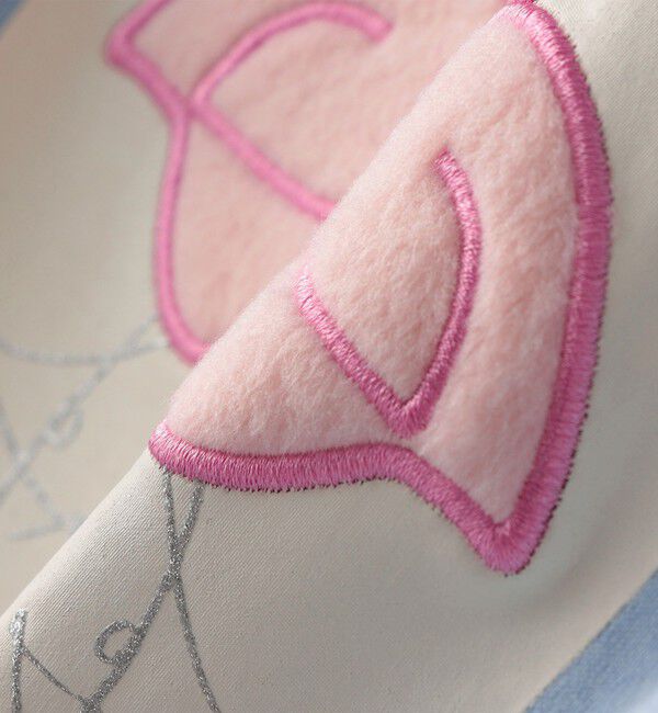 SHIPS KIDS「SHIPS KIDS:100～130cm / ツイン バード フェイクファー 長袖 TEE」|Tシャツ・カットソー|