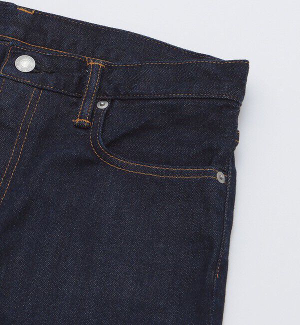 SHIPS「SHIPS: オイカワデニム 5ポケット テーパード デニムパンツ24SS 〈インディゴ〉」|チノ|