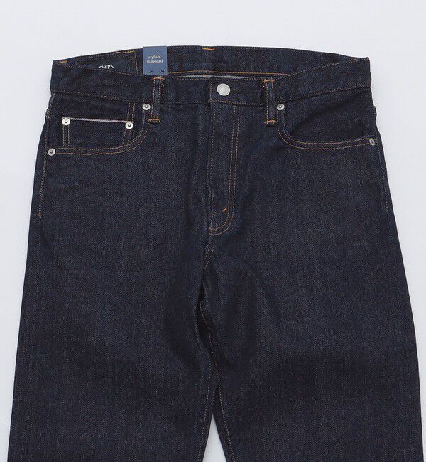 SHIPS「SHIPS: オイカワデニム 5ポケット テーパード デニムパンツ24SS 〈インディゴ〉」|チノ|