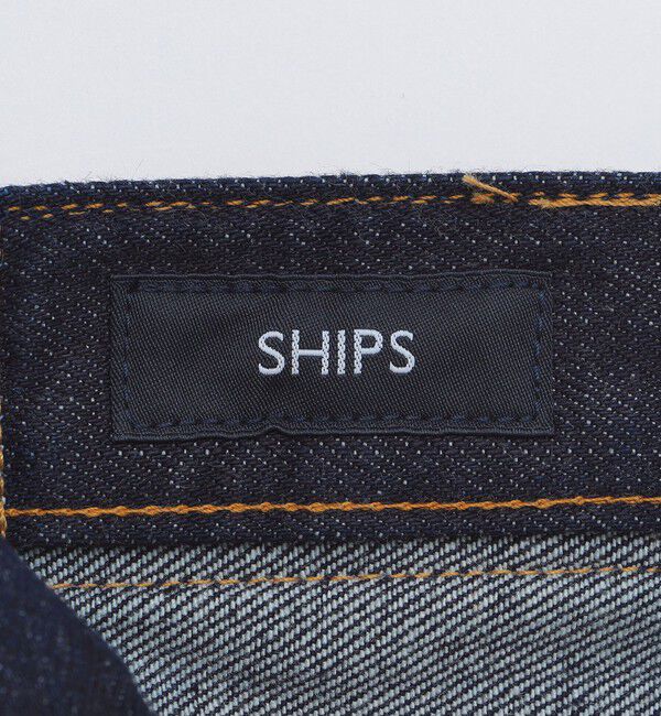 SHIPS「SHIPS: オイカワデニム 5ポケット テーパード デニムパンツ24SS 〈インディゴ〉」|チノ|