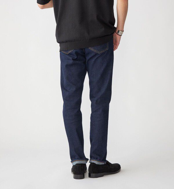 SHIPS「SHIPS: オイカワデニム 5ポケット テーパード デニムパンツ24SS 〈インディゴ〉」|チノ|