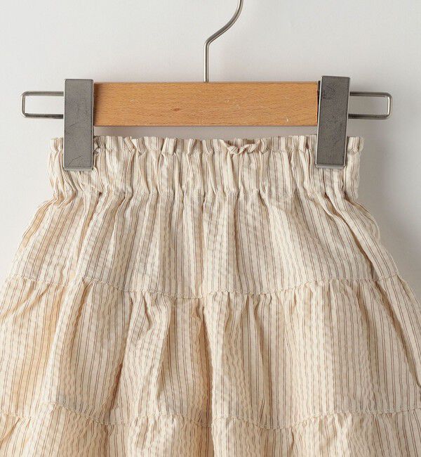 SHIPS KIDS「SHIPS KIDS:80～90cm / ブルマ付き ティアード スカート」|スカート|