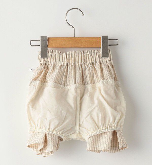 SHIPS KIDS「SHIPS KIDS:80～90cm / ブルマ付き ティアード スカート」|スカート|