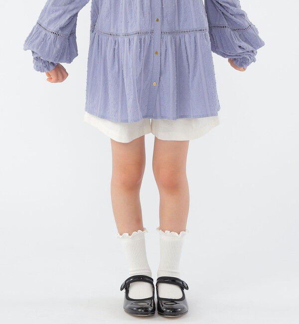 SHIPS KIDS「SHIPS KIDS:100～130cm / タック ショート パンツ」|その他|