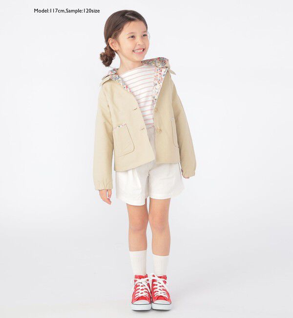SHIPS KIDS「SHIPS KIDS:100～130cm / タック ショート パンツ」|その他|