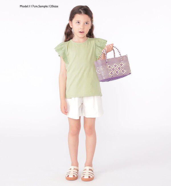 SHIPS KIDS「SHIPS KIDS:100～130cm / タック ショート パンツ」|その他|