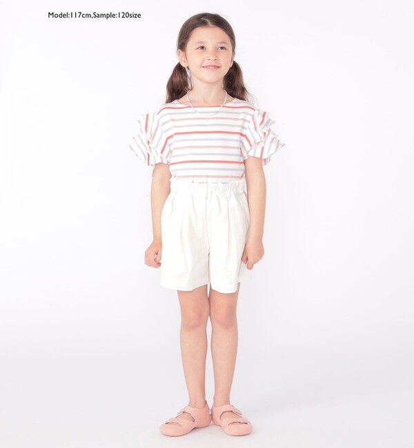 SHIPS KIDS「SHIPS KIDS:100～130cm / タック ショート パンツ」|その他|