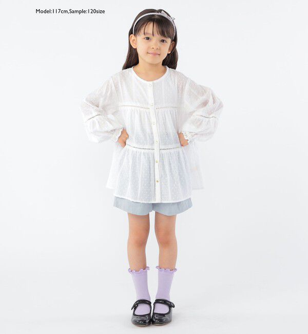 SHIPS KIDS「SHIPS KIDS:100～130cm / タック ショート パンツ」|その他|