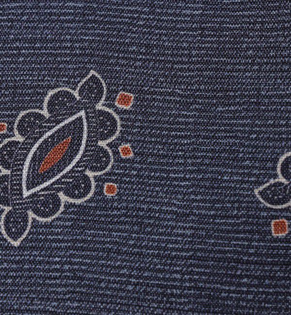 SHIPS「SHIPS: LUXURY シルク リーフモチーフ プリント ネクタイ」|ネクタイ・蝶ネクタイ|