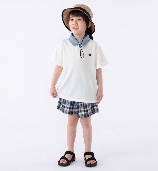 SHIPS KIDS「RUSSELL ATHLETIC:【SHIPS KIDS別注】100～130cm / ポロシャツ」|ポロシャツ|