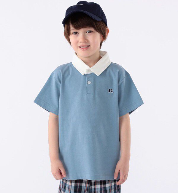 SHIPS KIDS「RUSSELL ATHLETIC:【SHIPS KIDS別注】100～130cm / ポロシャツ」|ポロシャツ|