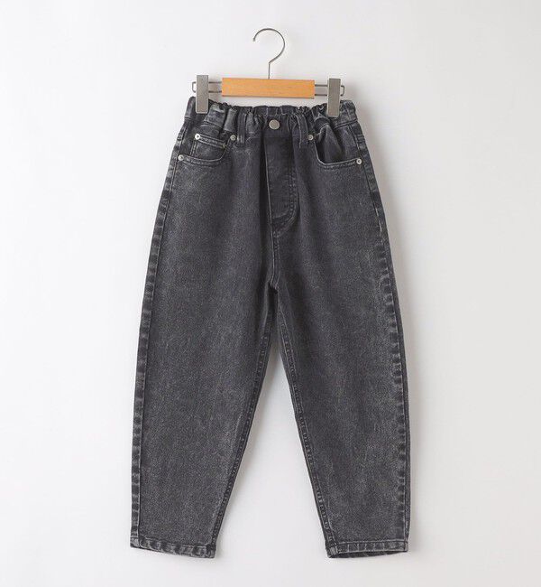 SHIPS KIDS「SHIPS KIDS:100～130cm / ジャージー ライク デニム パンツ」|デニム|