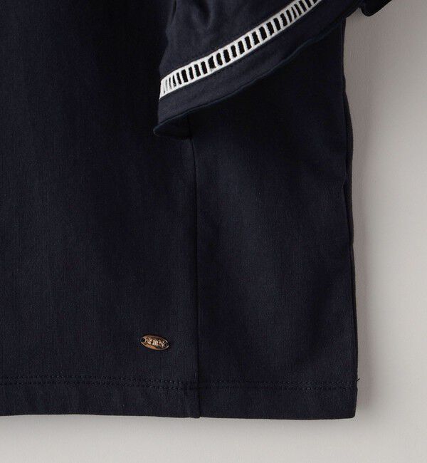 SHIPS KIDS「SHIPS KIDS:140～150cm / はしご レース 半袖 TEE」|Tシャツ・カットソー|