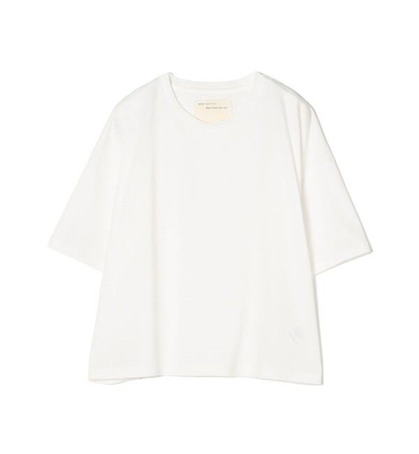 SHIPS for women「【SHIPS別注】V::room: 〈洗濯機可能〉クルー TEE」|Tシャツ・カットソー|ホワイト系