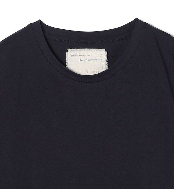 SHIPS for women「【SHIPS別注】V::room: 〈洗濯機可能〉クルー TEE」|Tシャツ・カットソー|