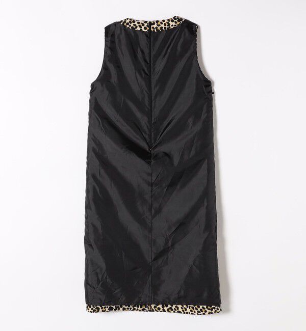 quaranciel「quaranciel:〈手洗い可能〉アニマル サイドボタン Vネック ワンピース」|ワンピース|