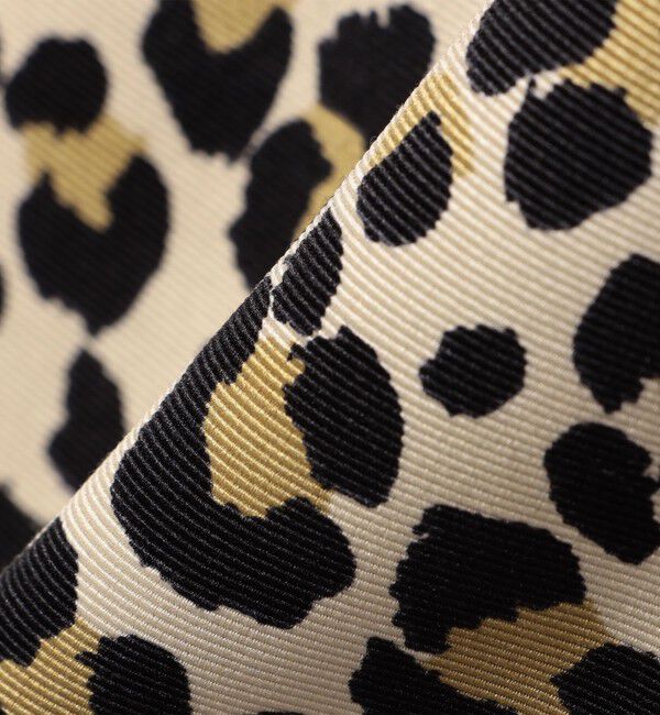 quaranciel「quaranciel:〈手洗い可能〉アニマル サイドボタン Vネック ワンピース」|ワンピース|