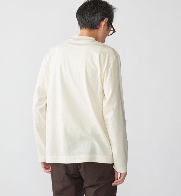SHIPS「SHIPS: コットンウール モックネック ロングスリーブ Tシャツ」|Tシャツ・カットソー|