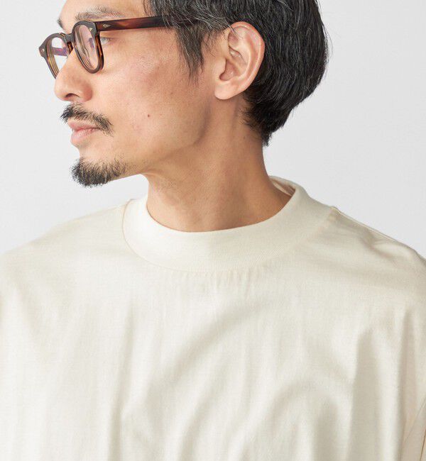 SHIPS「SHIPS: コットンウール モックネック ロングスリーブ Tシャツ」|Tシャツ・カットソー|