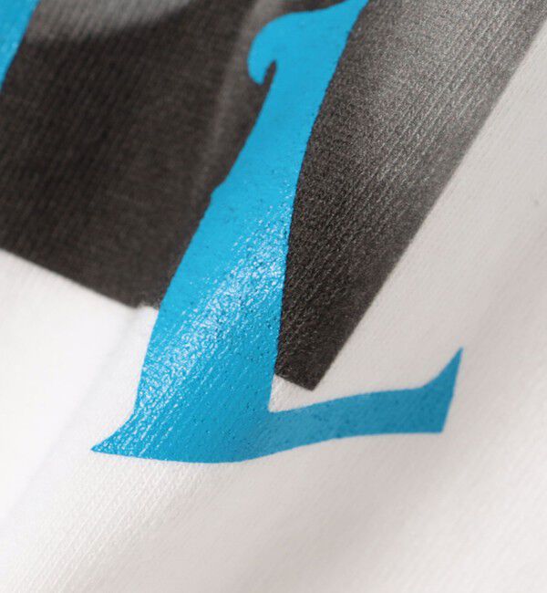 quaranciel「ANGE IN DISGUISE:〈手洗い可能〉コットン フォト & ロゴ TEE」|Tシャツ・カットソー|