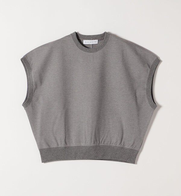 quaranciel「quaranciel:〈洗濯機可能〉ライト ポンチ コンパクト フレンチスリーブ TEE」|Tシャツ・カットソー|