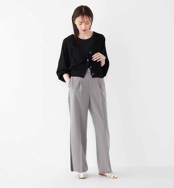 SHIPS Colors 「SHIPS Colors:〈手洗い可能〉レーヨンナイロン ドルマン カーディガン」|カーディガン|