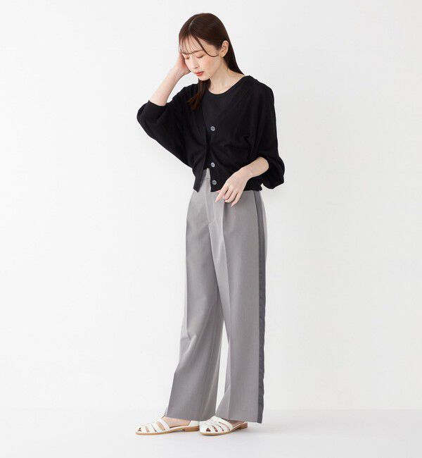 SHIPS Colors 「SHIPS Colors:〈手洗い可能〉レーヨンナイロン ドルマン カーディガン」|カーディガン|