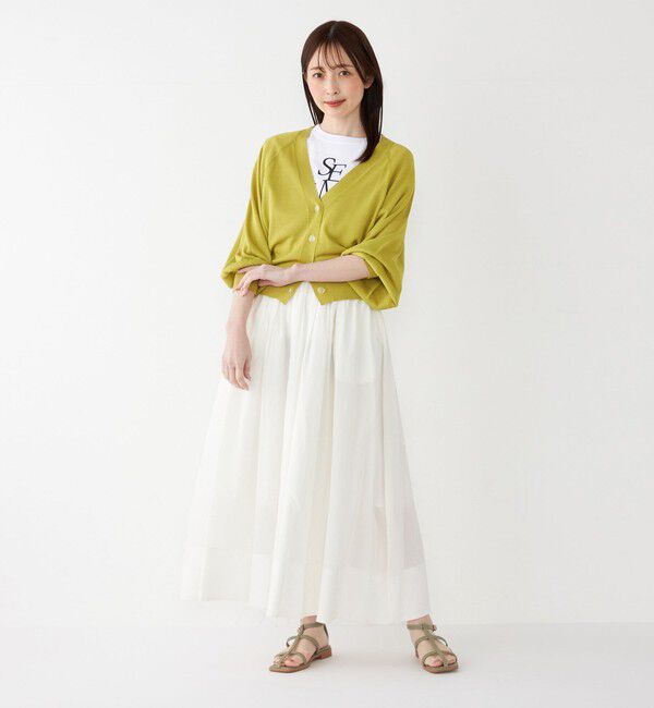 SHIPS Colors 「SHIPS Colors:〈手洗い可能〉レーヨンナイロン ドルマン カーディガン」|カーディガン|