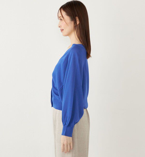 SHIPS Colors 「SHIPS Colors:〈手洗い可能〉レーヨンナイロン ドルマン カーディガン」|カーディガン|