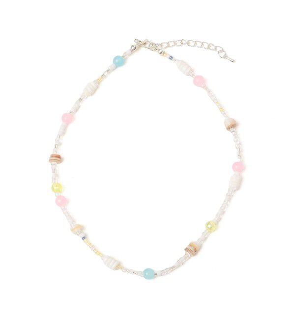 SHIPS Colors 「SHIPS Colors:ビーズ ネックレス(KIDS)」|ネックレス|ライトホワイト