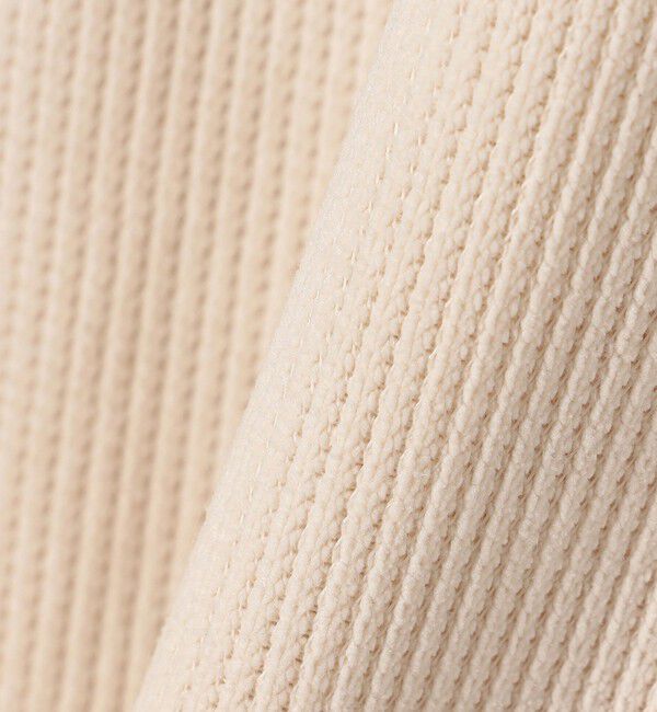 quaranciel「quaranciel:〈洗濯機可能〉ポリエステル ベロア ドロスト ルーズ プルオーバー」|Tシャツ・カットソー|