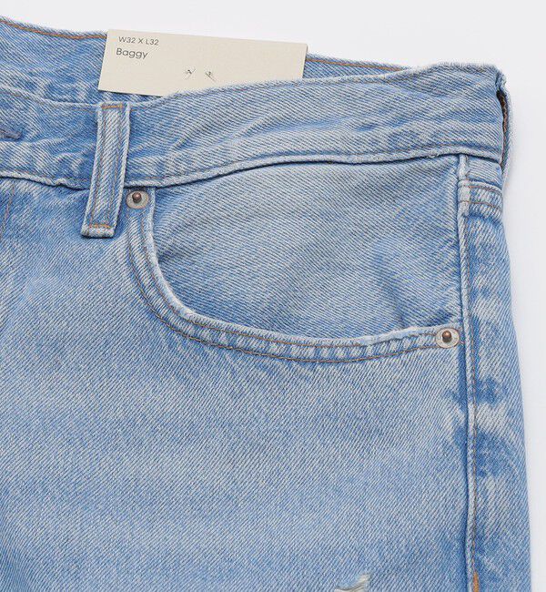 SHIPS「Calvin Klein: BAGGY ARROW STONE JEAN」|チノ|