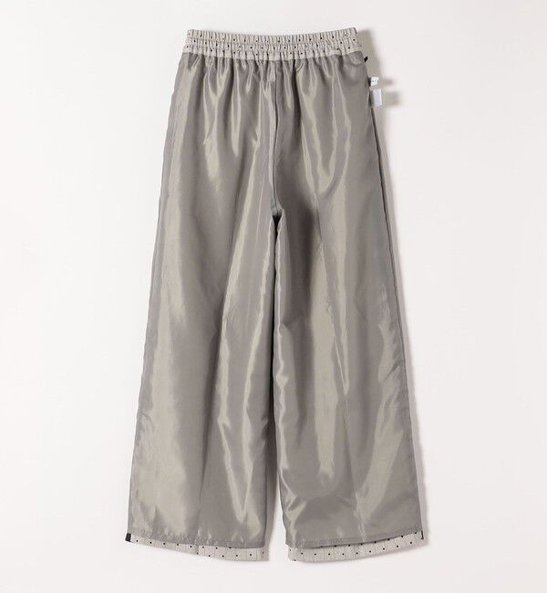 quaranciel「quaranciel:〈洗濯機可能〉フロッキー ドット ストライプ ライン イージー パンツ」|その他|