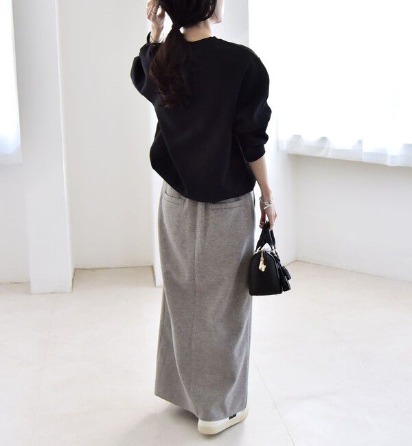 quaranciel「quaranciel:〈洗濯機可能〉ポンチ Vヨークバルーン スウェット プルオーバー」|スウェット・ジャージ|