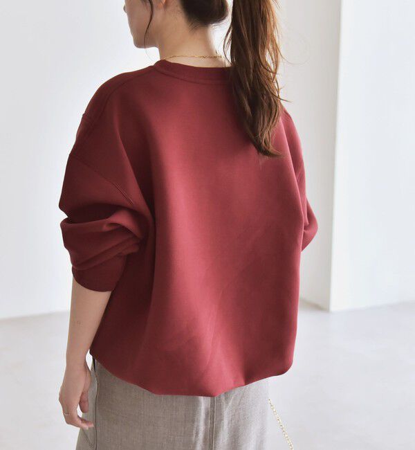 quaranciel「quaranciel:〈洗濯機可能〉ポンチ Vヨークバルーン スウェット プルオーバー」|スウェット・ジャージ|