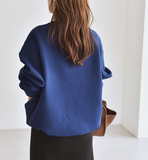 quaranciel「quaranciel:〈洗濯機可能〉ポンチ Vヨークバルーン スウェット プルオーバー」|スウェット・ジャージ|