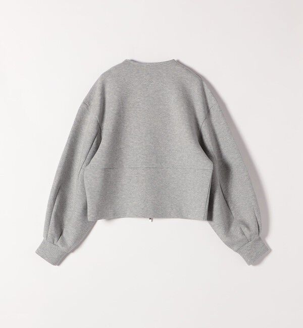 quaranciel「quaranciel:〈洗濯機可能〉ポンチ ロゴプリント スウェット ジップ ブルゾン カーディガン」|スウェット・ジャージ|