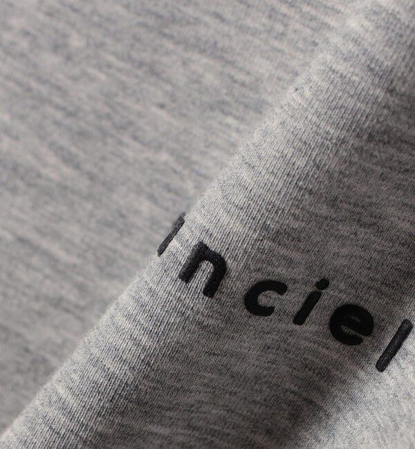 quaranciel「quaranciel:〈洗濯機可能〉ポンチ ロゴプリント スウェット ジップ ブルゾン カーディガン」|スウェット・ジャージ|