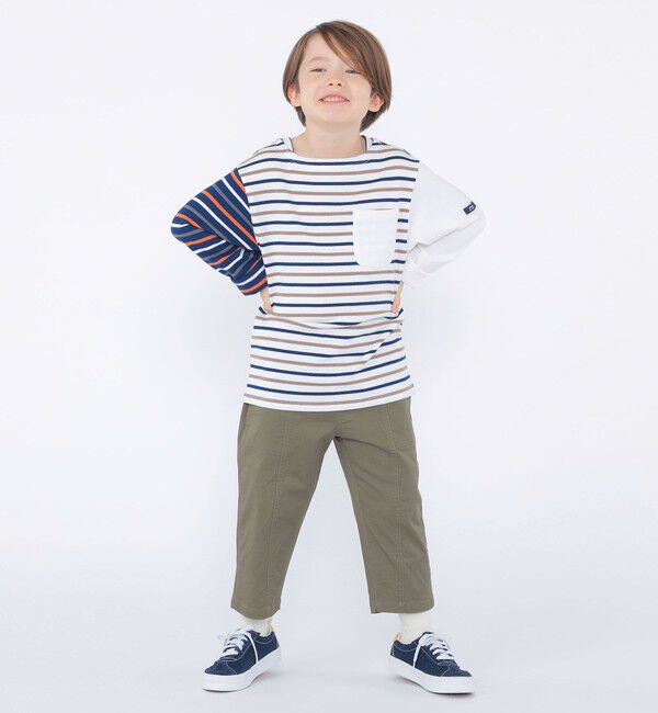 SHIPS KIDS「SHIPS KIDS:100～130cm /テーパード クロップド パンツ」|その他|