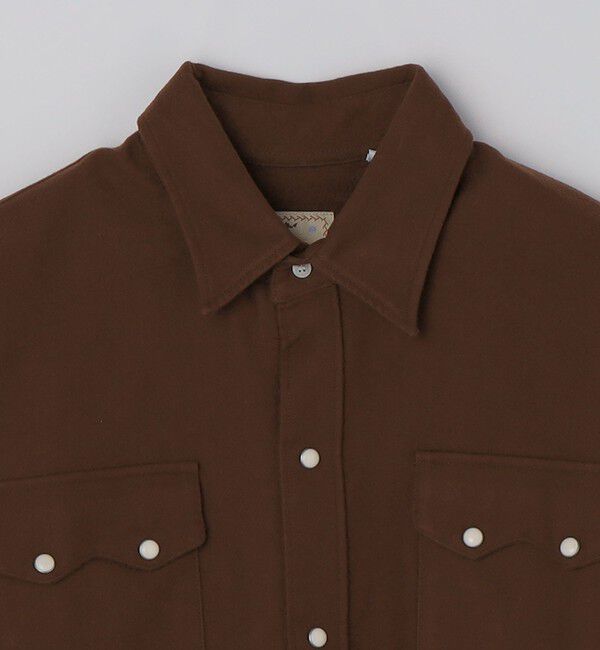 SHIPS「WYTHE NEW YORK: MOLESKIN PEARLSNAP SHIRT」|シャツ・ブラウス|