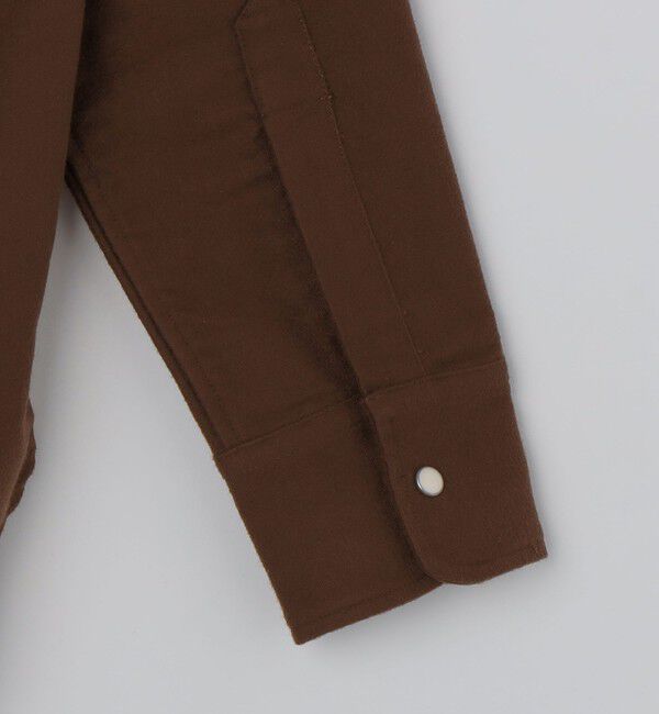 SHIPS「WYTHE NEW YORK: MOLESKIN PEARLSNAP SHIRT」|シャツ・ブラウス|