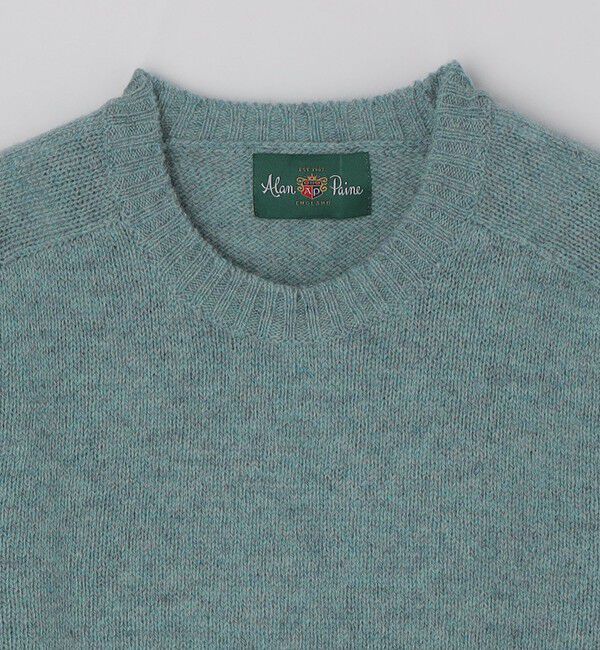 SHIPS「ALANPAINE: 〈手洗い可能〉5ゲージ サドル クルーネック ニット」|ニット・セーター|