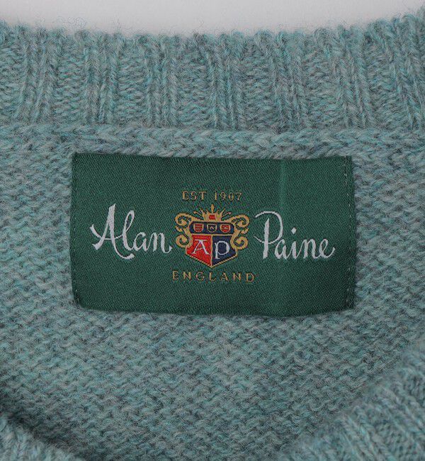 SHIPS「ALANPAINE: 〈手洗い可能〉5ゲージ サドル クルーネック ニット」|ニット・セーター|